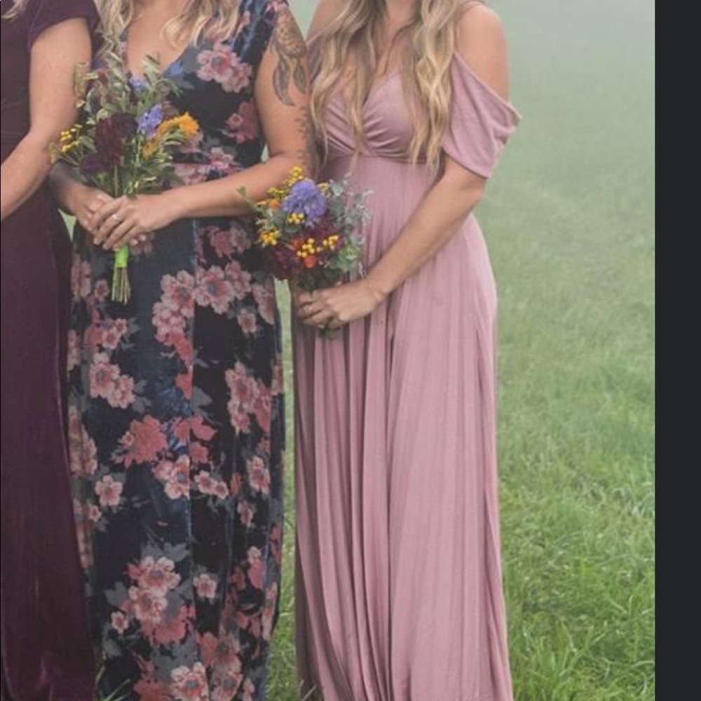 Mauve lavender dress
